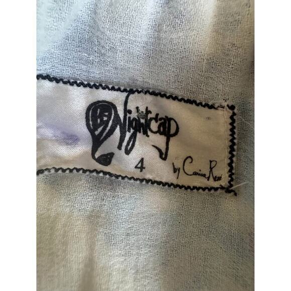 Nightcap Large White Greek Isle Embroidered Off Shoulder Flowy Maxi Dress - Picture 10 of 10